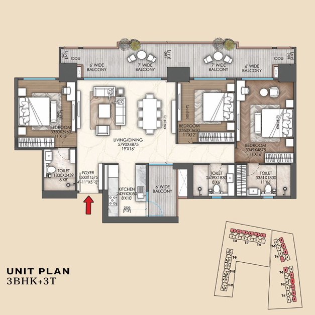 2000Sqft Floor Plan